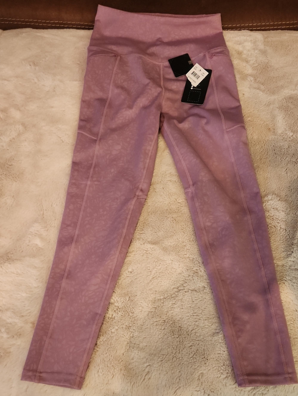 BSP Mauve PINK High-Waist Leggings
